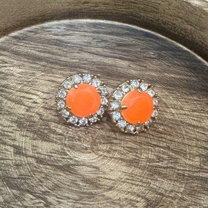 Kate spade coral earrings
